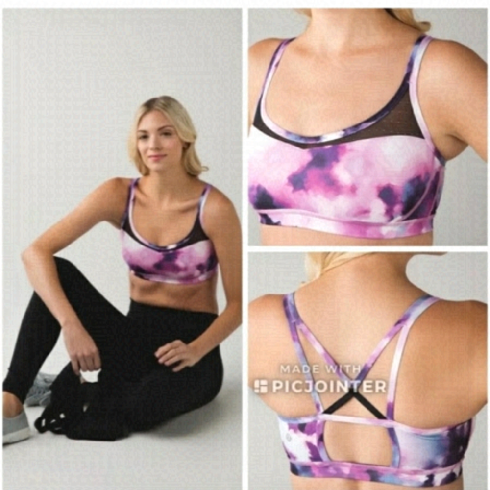 LULULEMON Sweaty Endeavor TankBlack / Blooming Pixie Multi / Black